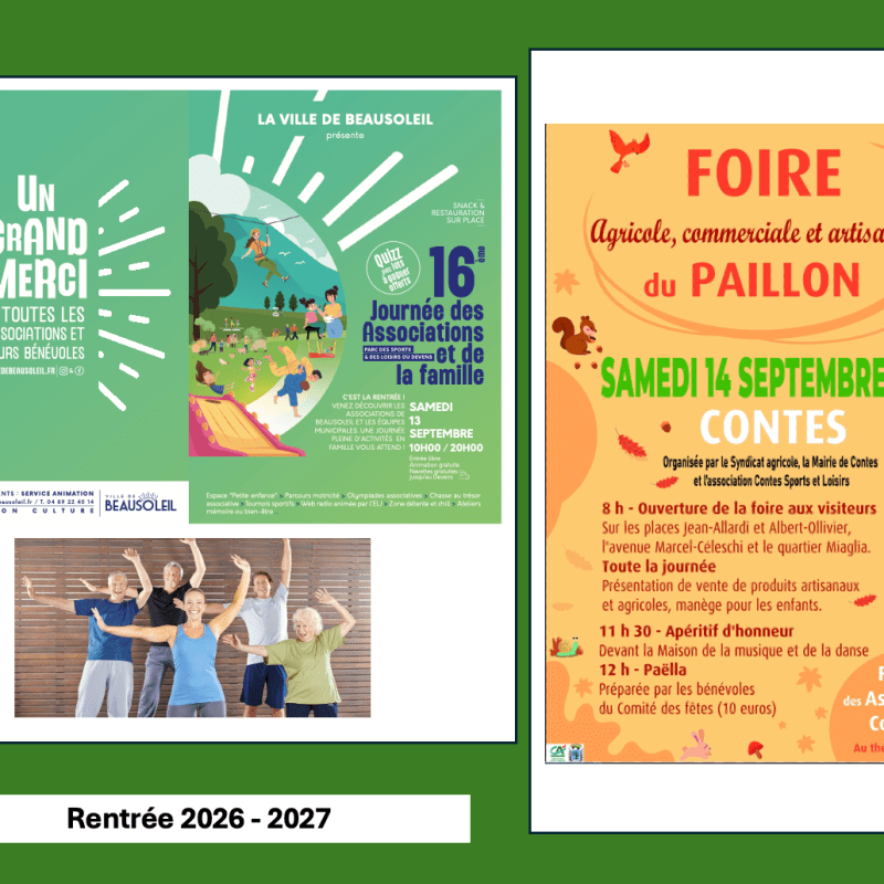 Rentrée 2026-2027